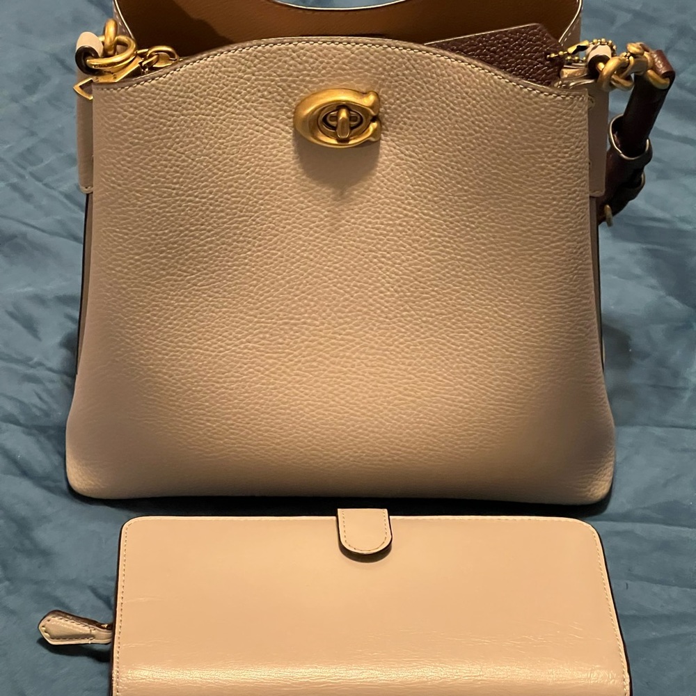COACH Willow bucket bag & wallet